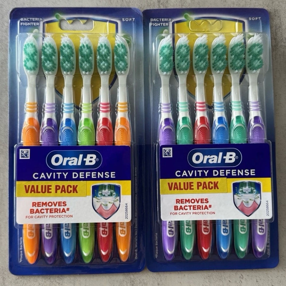Oral-B Cavity Defense Toothbrushes (12-Pack)